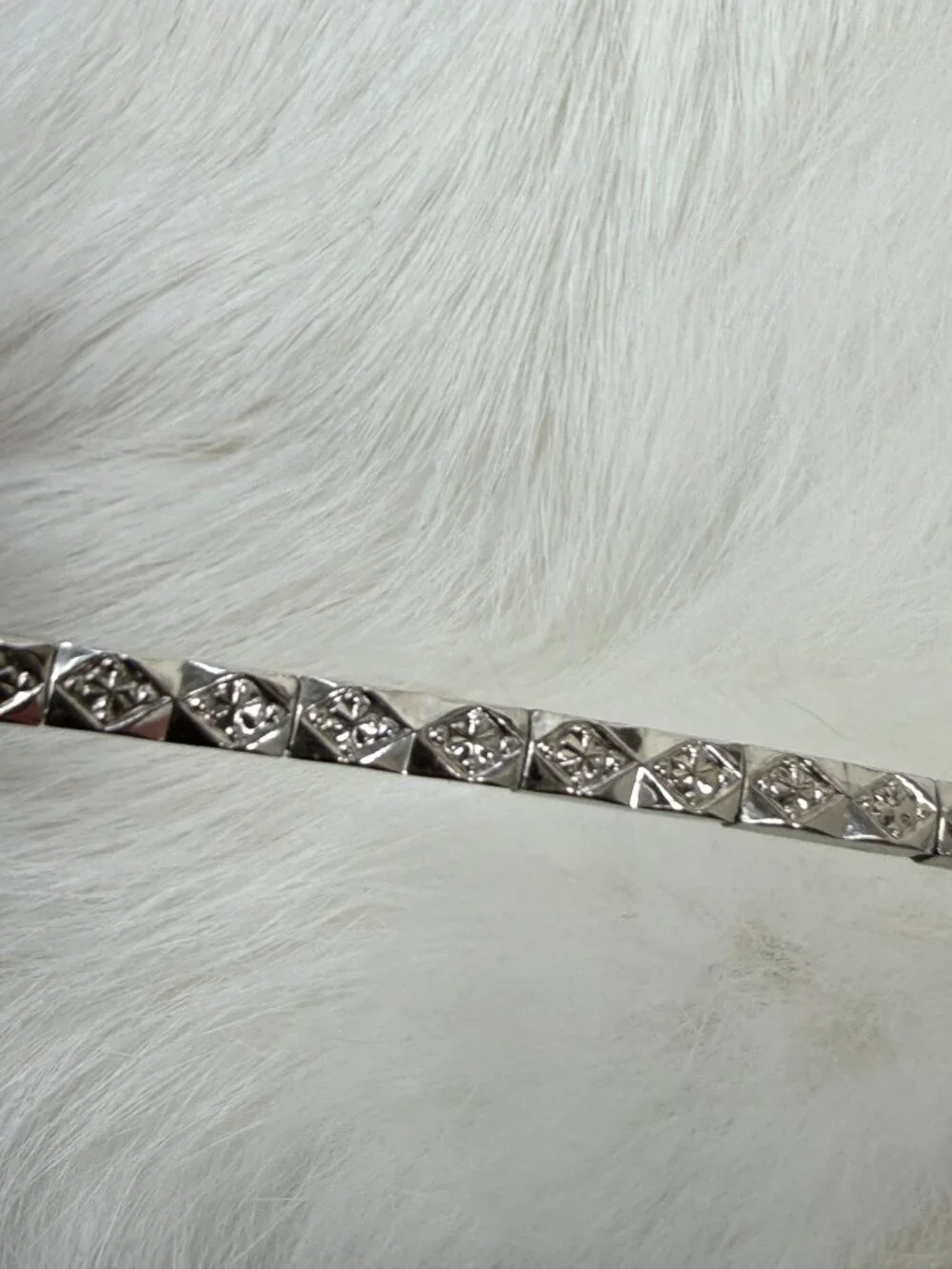 Vintage Kalbe USA 1/20 12K White Gold-Filled Watch Band 5.75